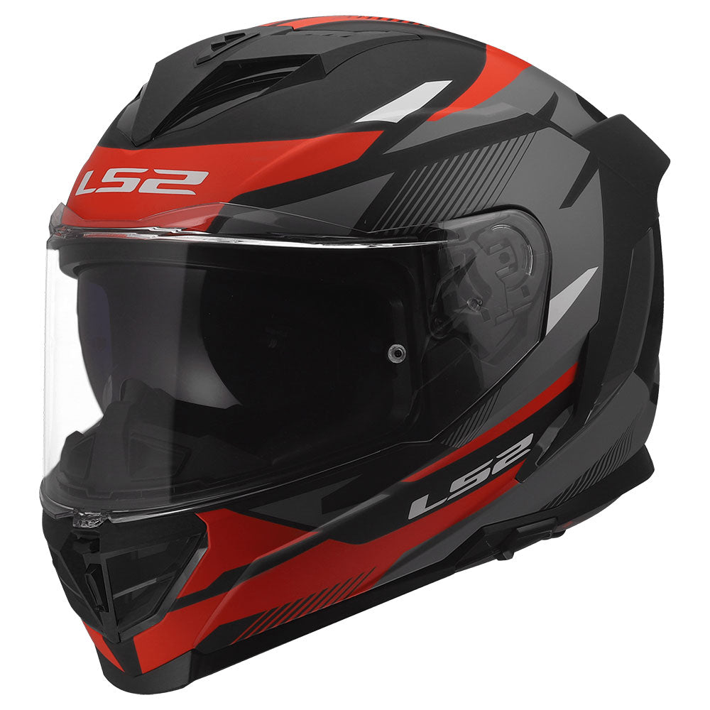 ŠALMAS LS2 FF818 STORM III KOMAI – JUODA / MĖLYNA SPALVA