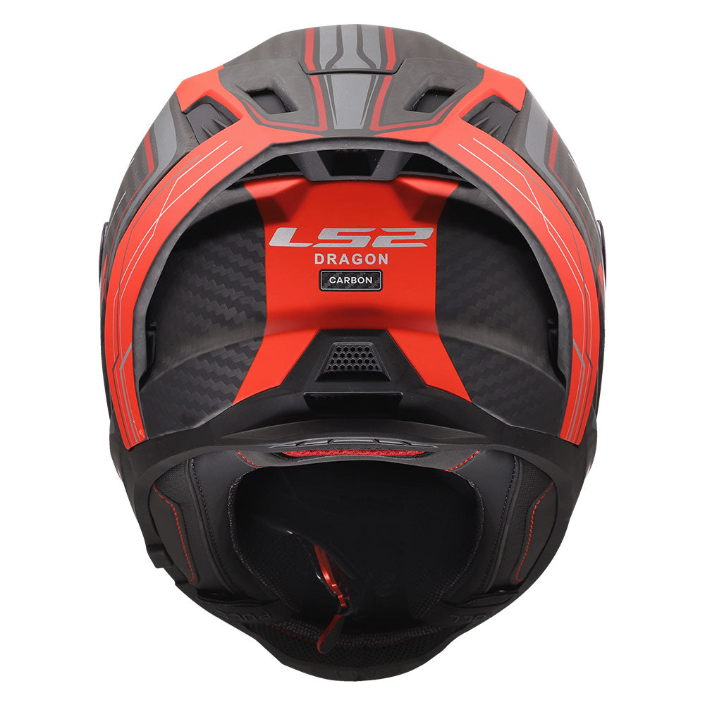 ŠALMAS LS2 FF807 DRAGON SUBIC – BALTA / MĖLYNA / RAUDONA