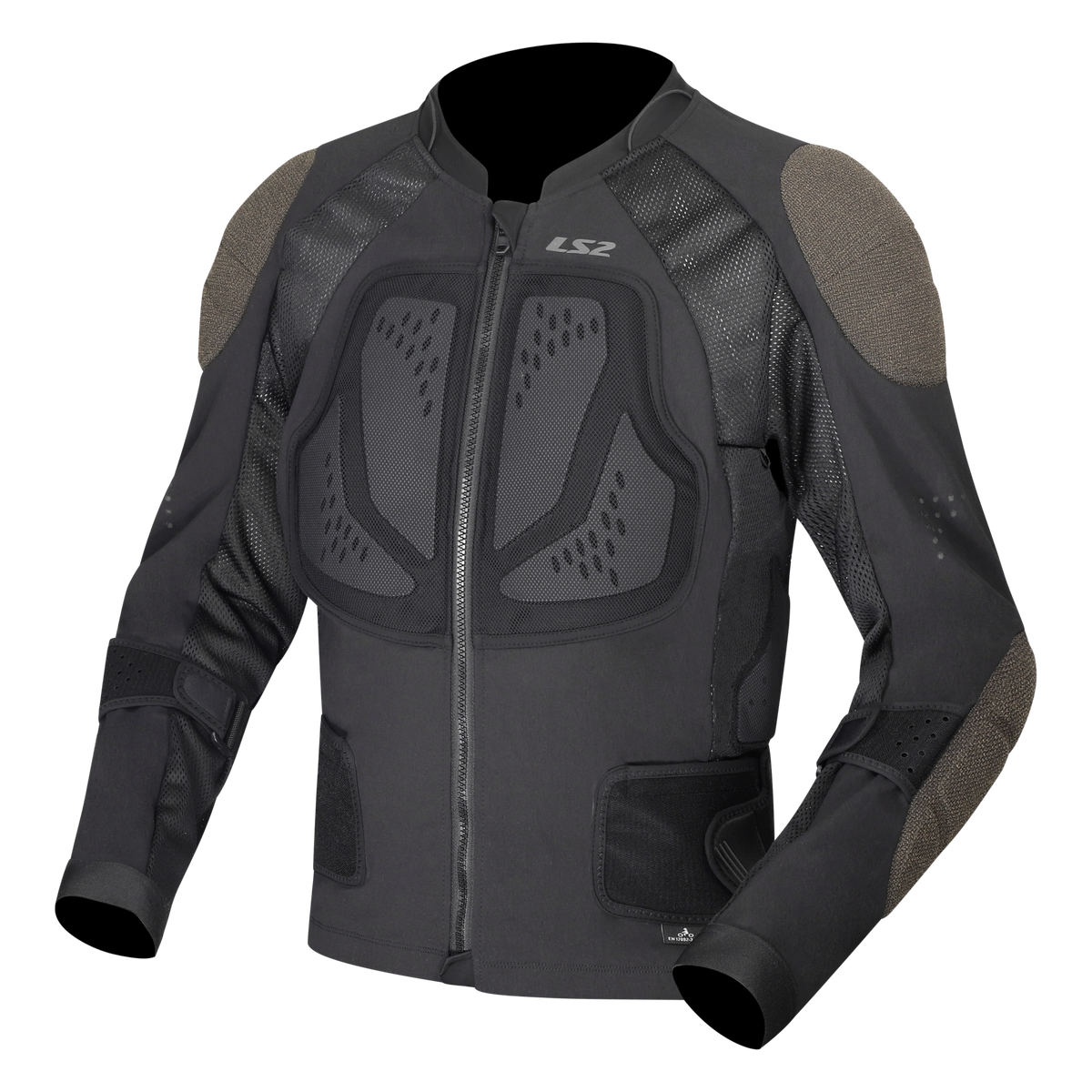 STRIUKĖ LS2 X-TERRAIN VYRAMS – JUODA / PILKA