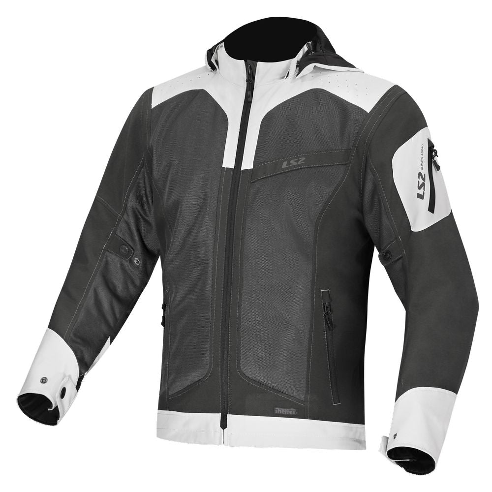 STRIUKĖ LS2 BOLTON AIR VYRAMS – ŽALIA / PILKA