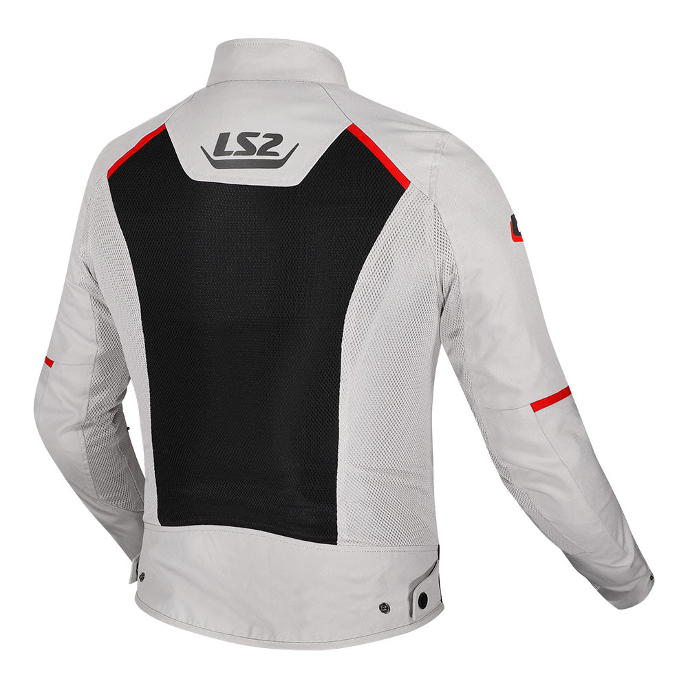 STRIUKĖ LS2 BREEZE VYRAMS – JUODA / RAUDONA