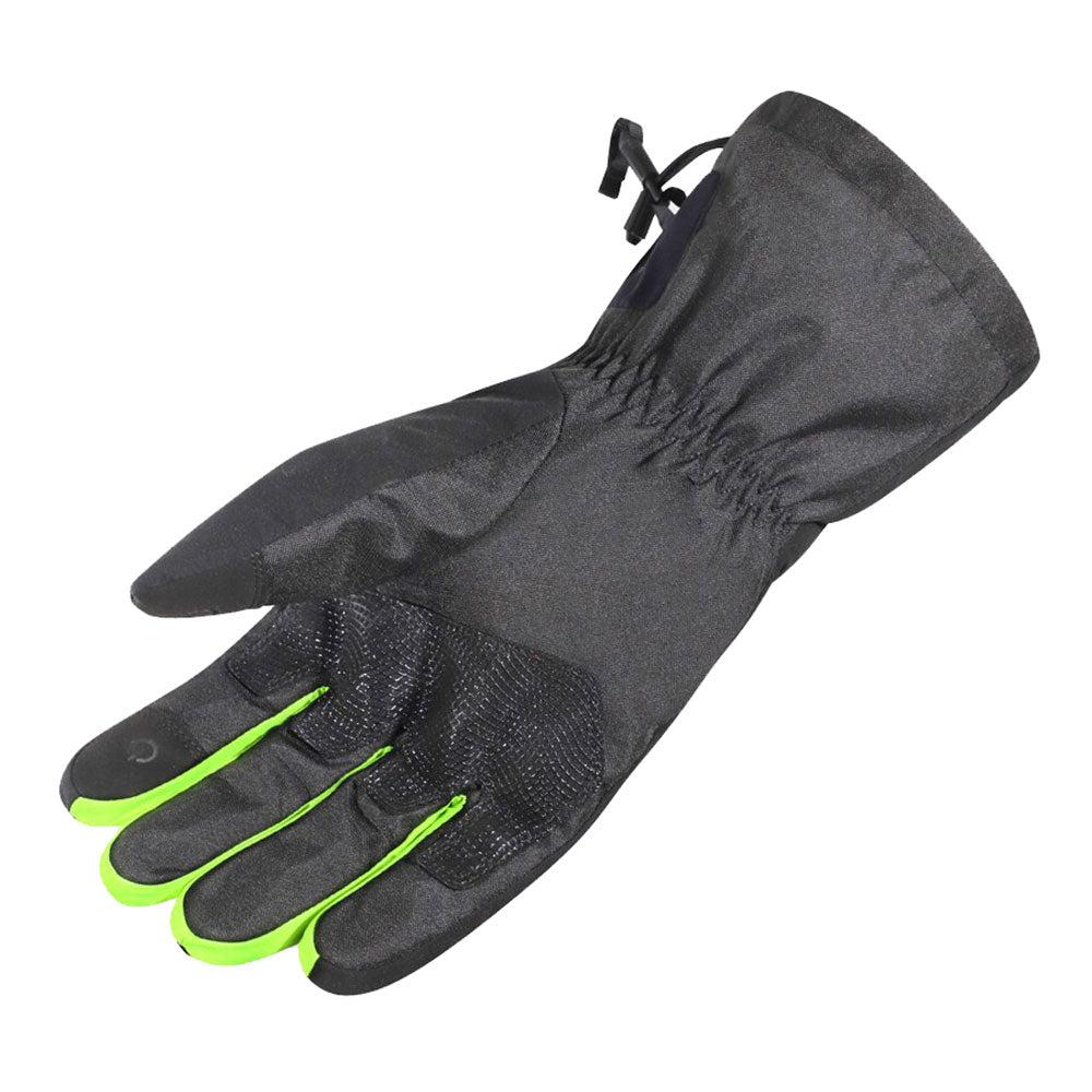 PIRŠTINĖS LS2 THERMORAIN – JUODOS / HI-VIZ GELTONOS