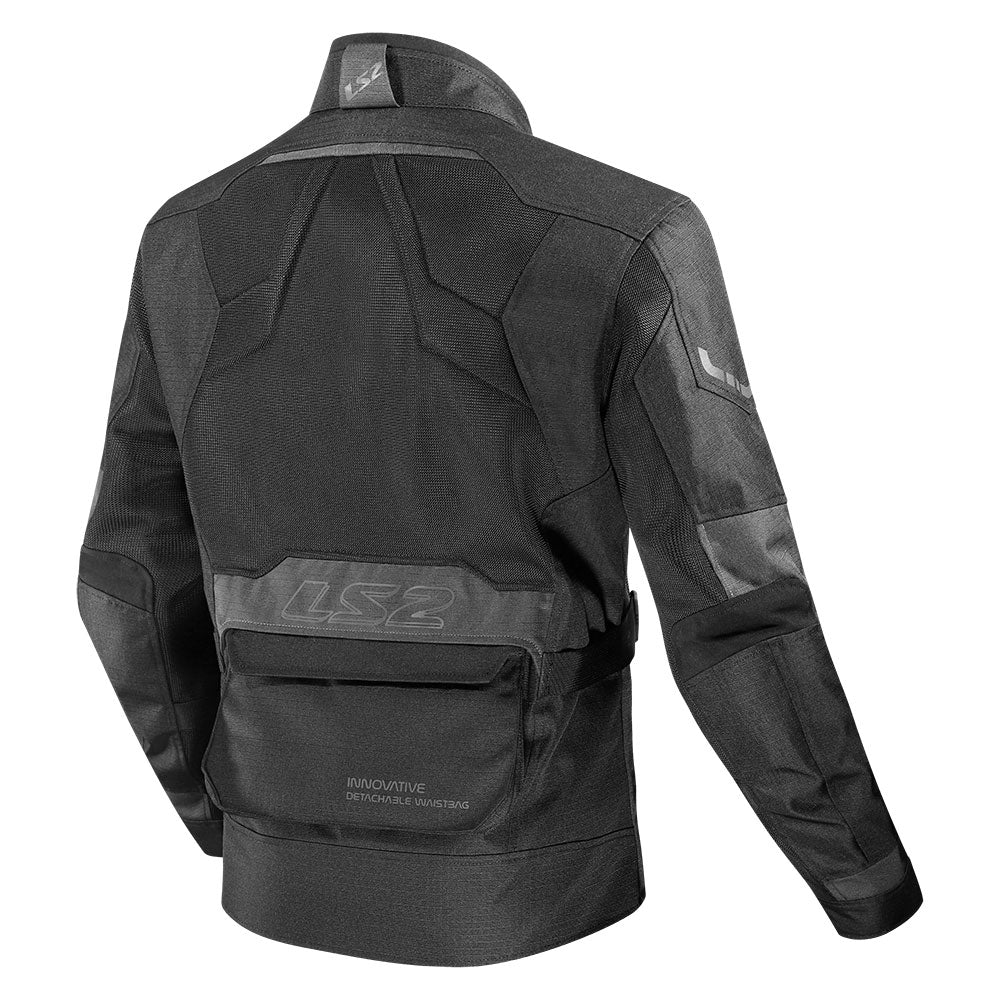 STRIUKĖ LS2 PHOENIX AIR VYRAMS – JUODA / DŪMINĖ