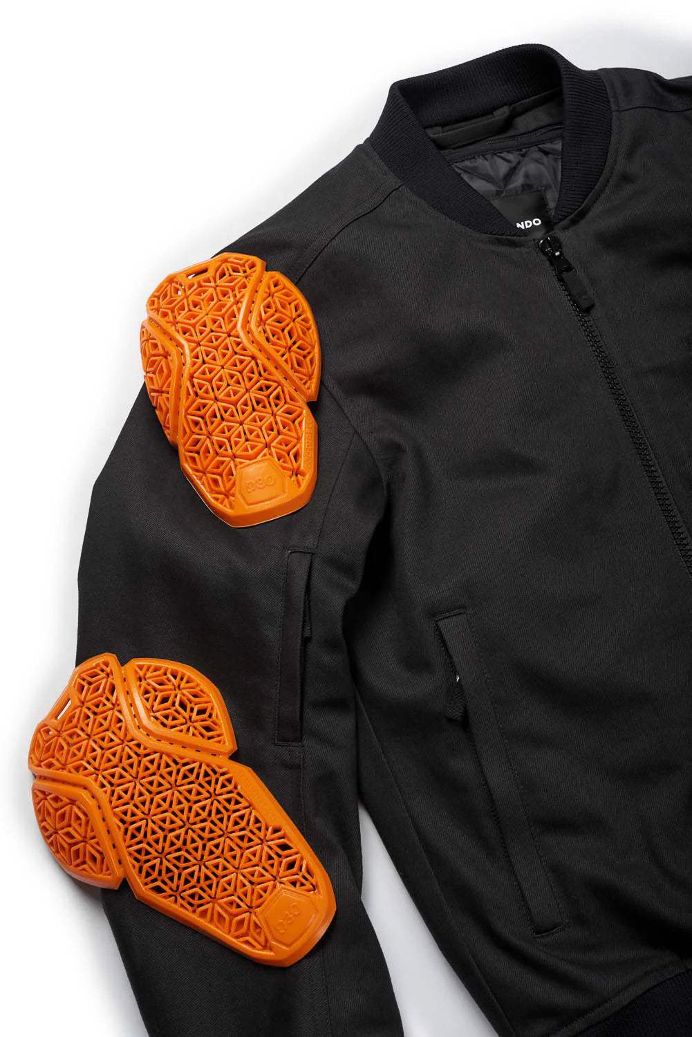 Vasarinė striukė PANDO MOTO VENTURA BLACK AA VYRAMS – nuotrauka 7