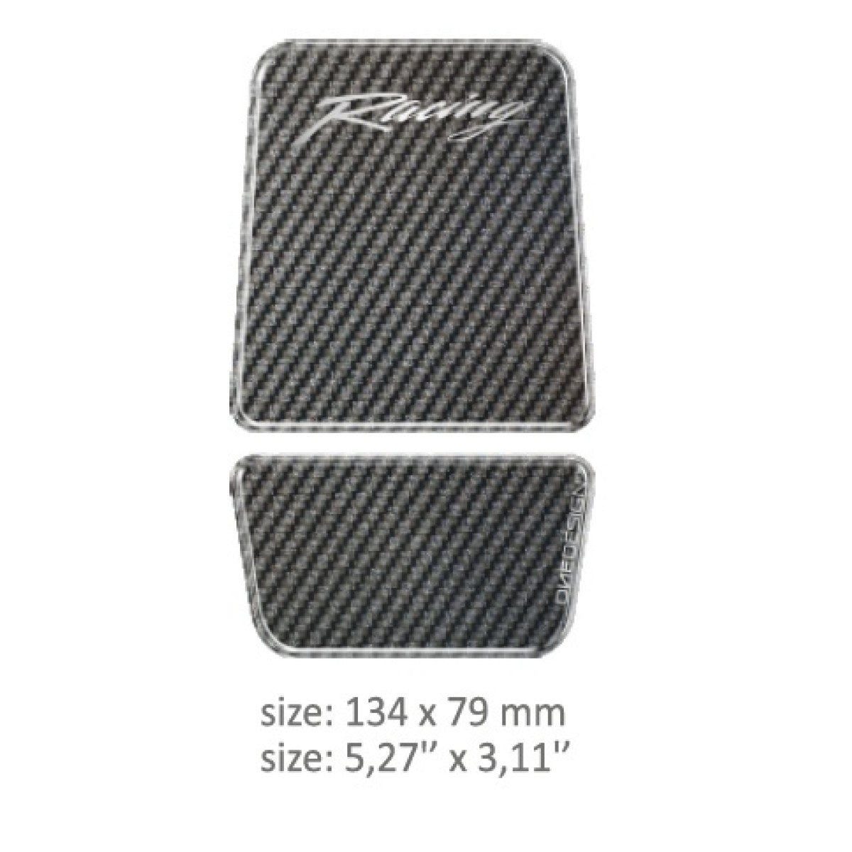 KURO BAKO APSAUGA MINI TANK protector CARBON