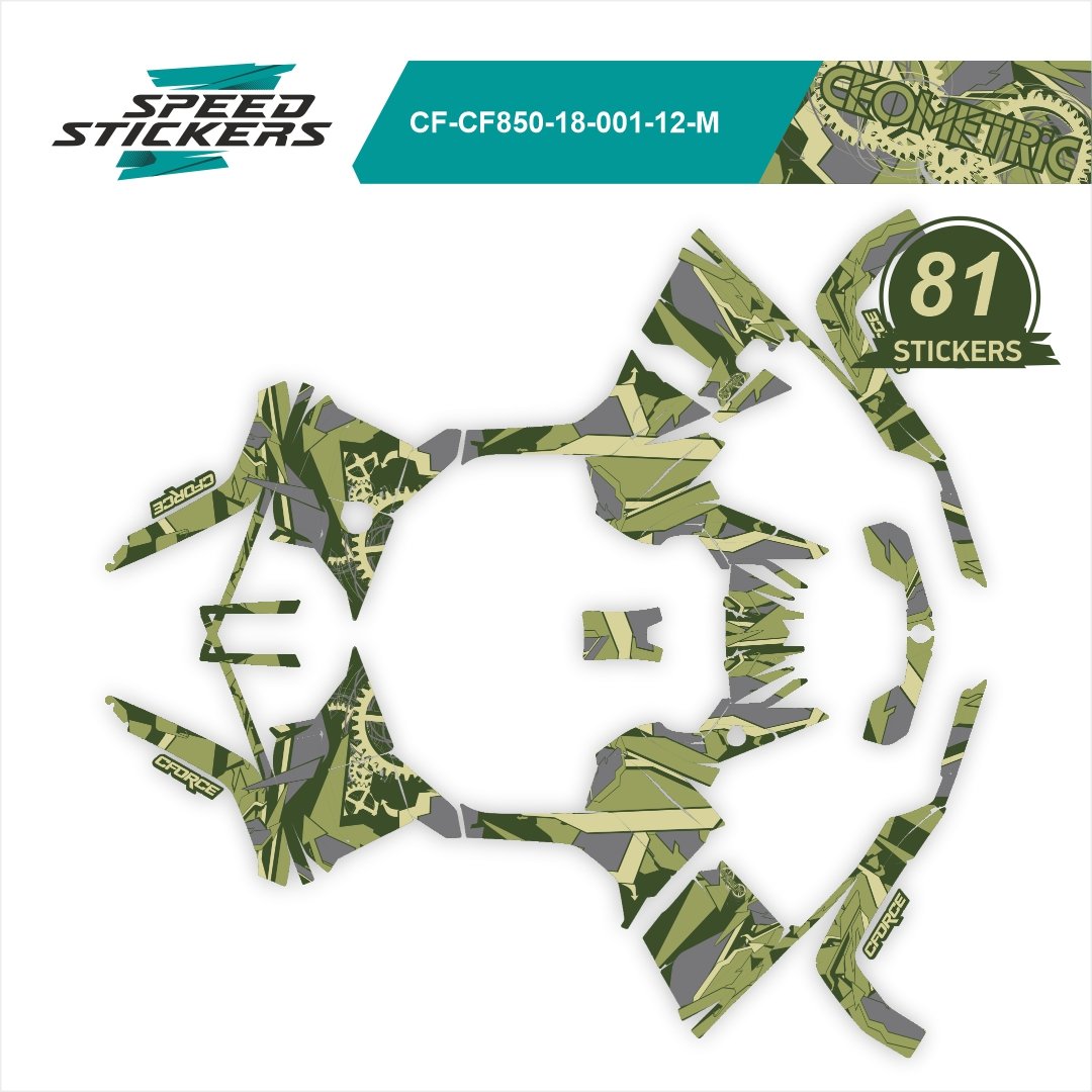 CFMOTO CFORCE LIPDUKAI geometric LIGHT green/grey – nuotrauka 2