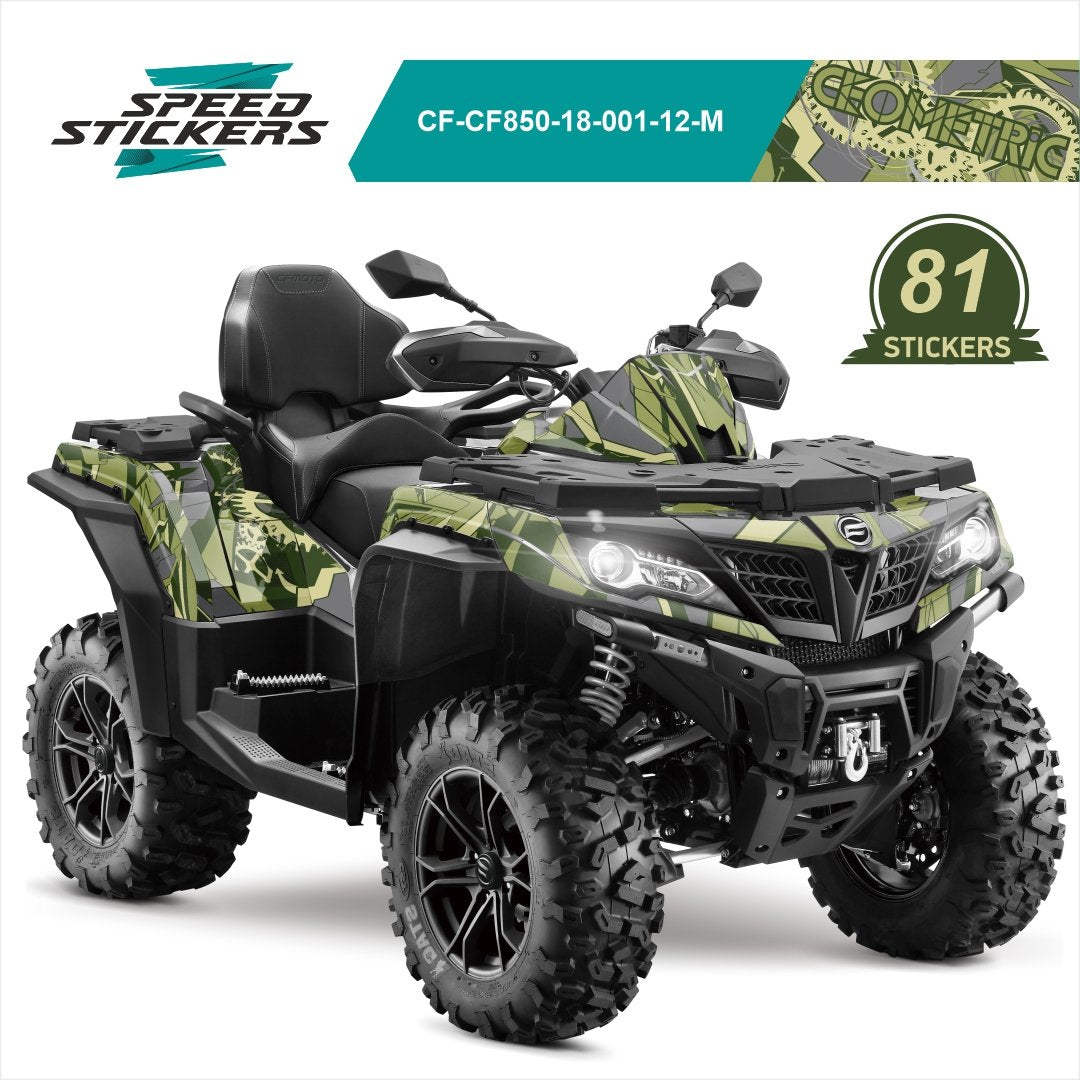 CFMOTO CFORCE LIPDUKAI geometric LIGHT green/grey