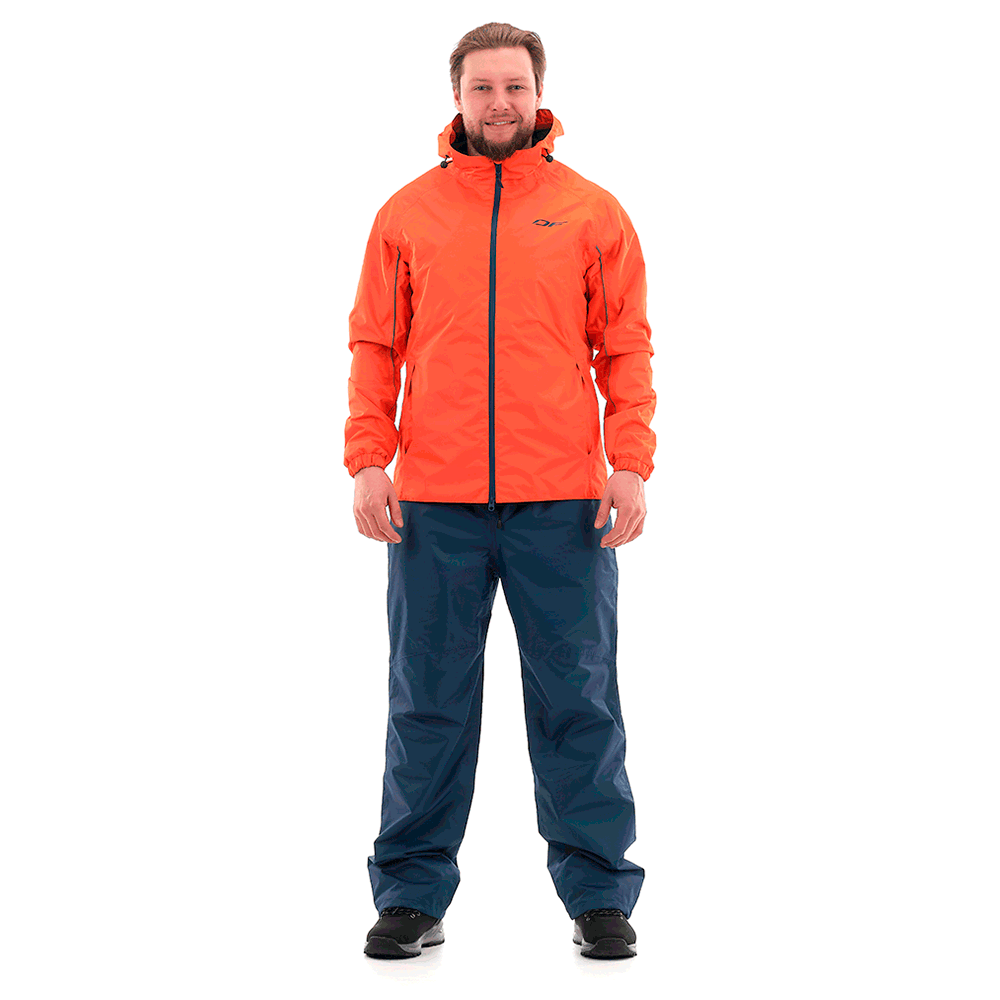 KOMPLEKTAS DRAGONFLY ACTIVE 2.0 ORANŽINĖ-MĖLYNAS VYRAMS