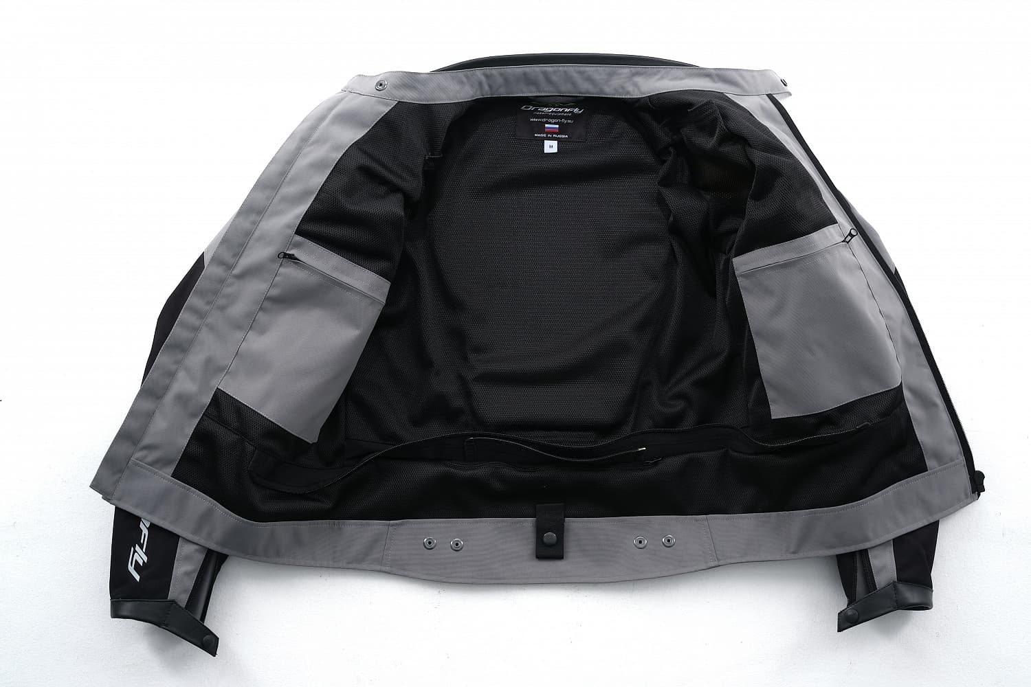 MOTO CITY striukė dragonfly juoda/ GELTONA UNISEX – nuotrauka 13