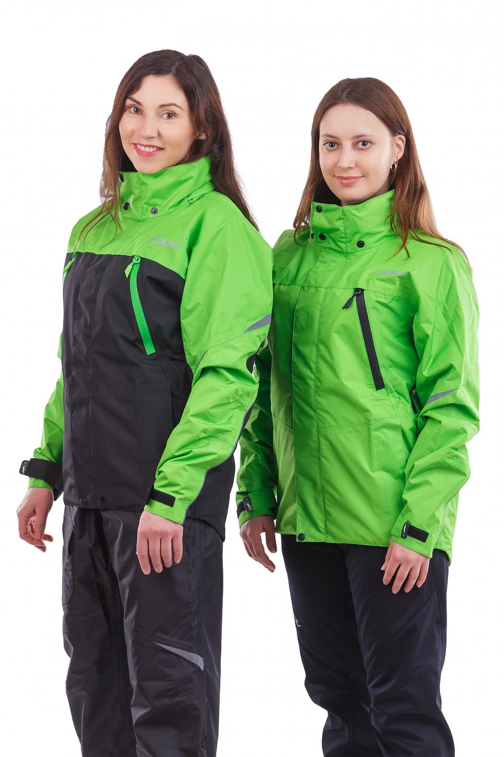 Striukė dragonfly QUAD juoda/ žalia UNISEX – nuotrauka 2