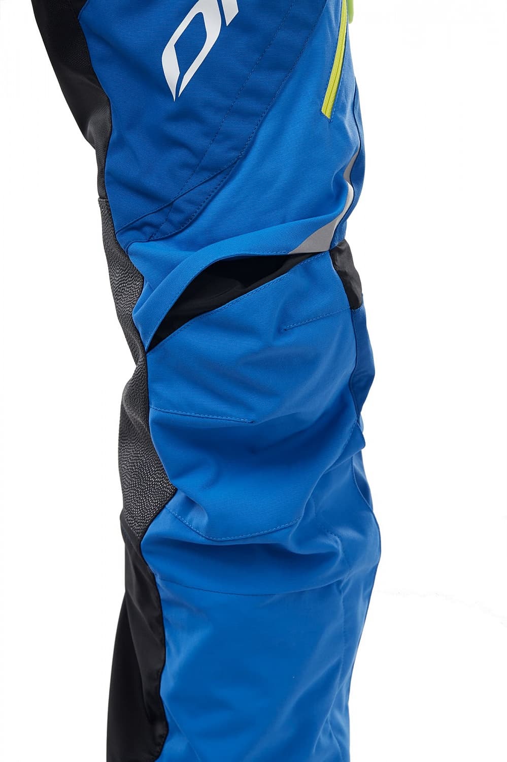 Kelnės dragonfly ENDURO FREERIDE mėlyna/ GELTONA UNISEX – nuotrauka 3