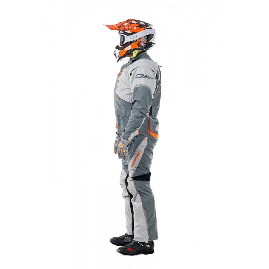 Striukė dragonfly ENDURO FREERIDE pilka/ oranžinė UNISEX – nuotrauka 7