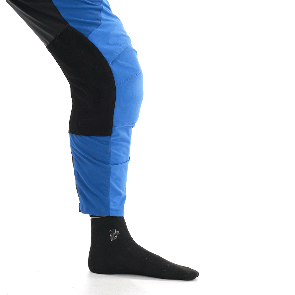 Motokroso kelnės dragonfly ENDURO FREERIDE mėlynos/ GELTONOS UNISEX – nuotrauka 6