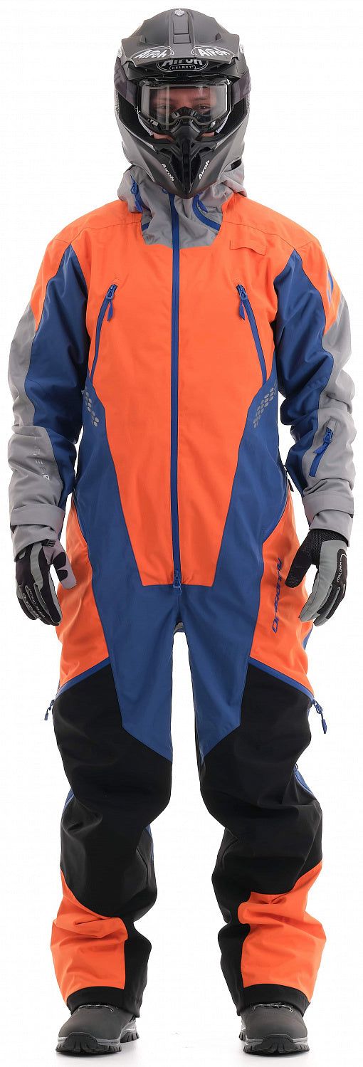 Kombinezonas dragonfly EXTREME 2.0 VYRAMS oranžinis/ RAUDONAS fluo/limoges