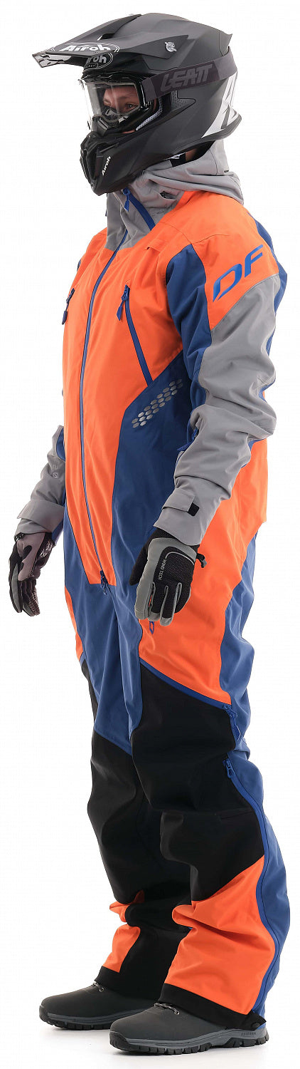 Kombinezonas dragonfly EXTREME 2.0 VYRAMS oranžinis/ RAUDONAS fluo/limoges – nuotrauka 5