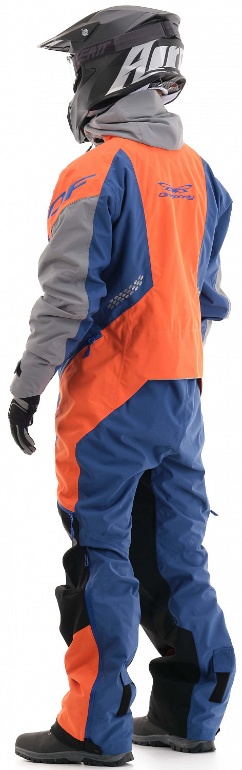 Kombinezonas dragonfly EXTREME 2.0 VYRAMS oranžinis/ RAUDONAS fluo/limoges – nuotrauka 6