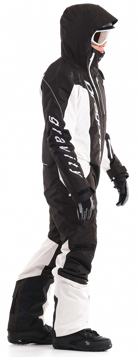 Kombinezonas dragonfly GRAVITY PREMIUM VYRAMS baltas/ JUODAS – nuotrauka 4