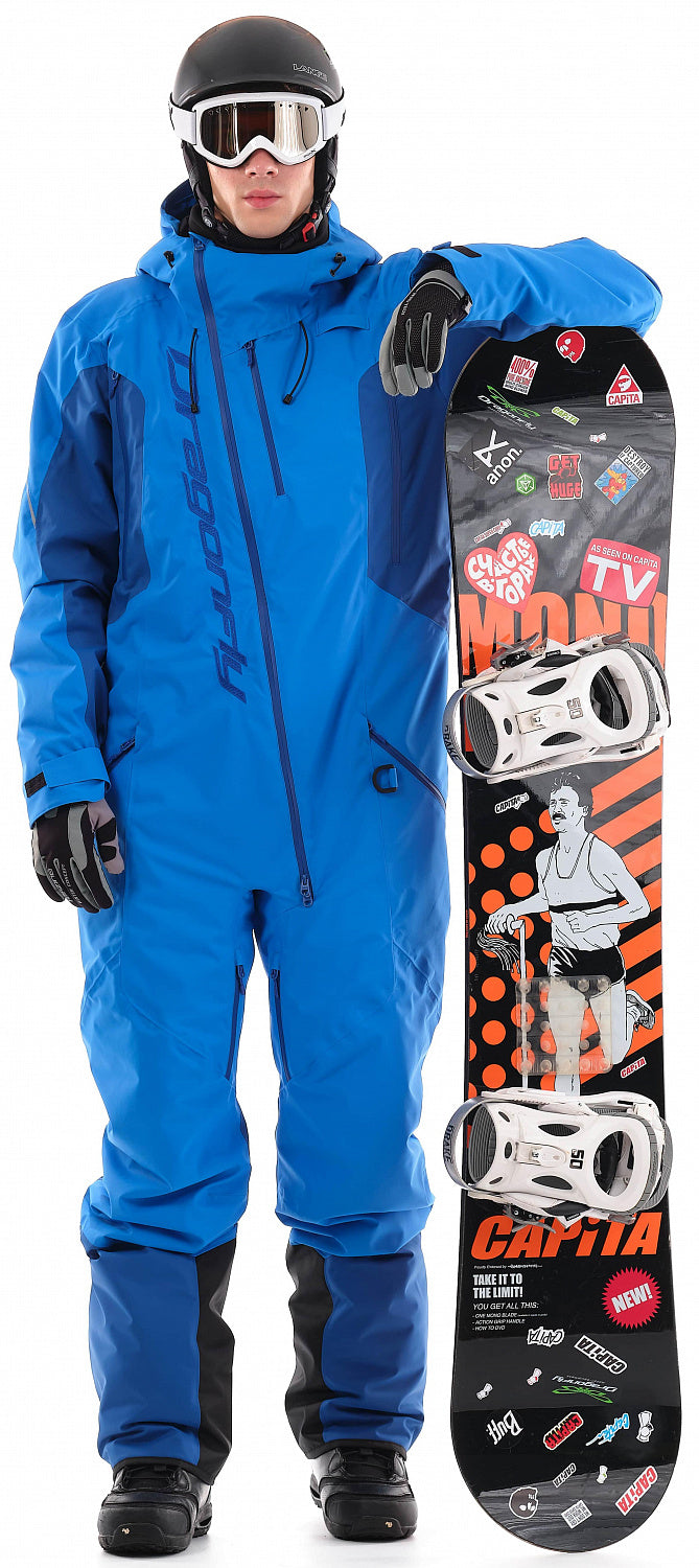 Kombinezonas dragonfly GRAVITY PREMIUM VYRAMS INDIGO mėlynas – nuotrauka 5