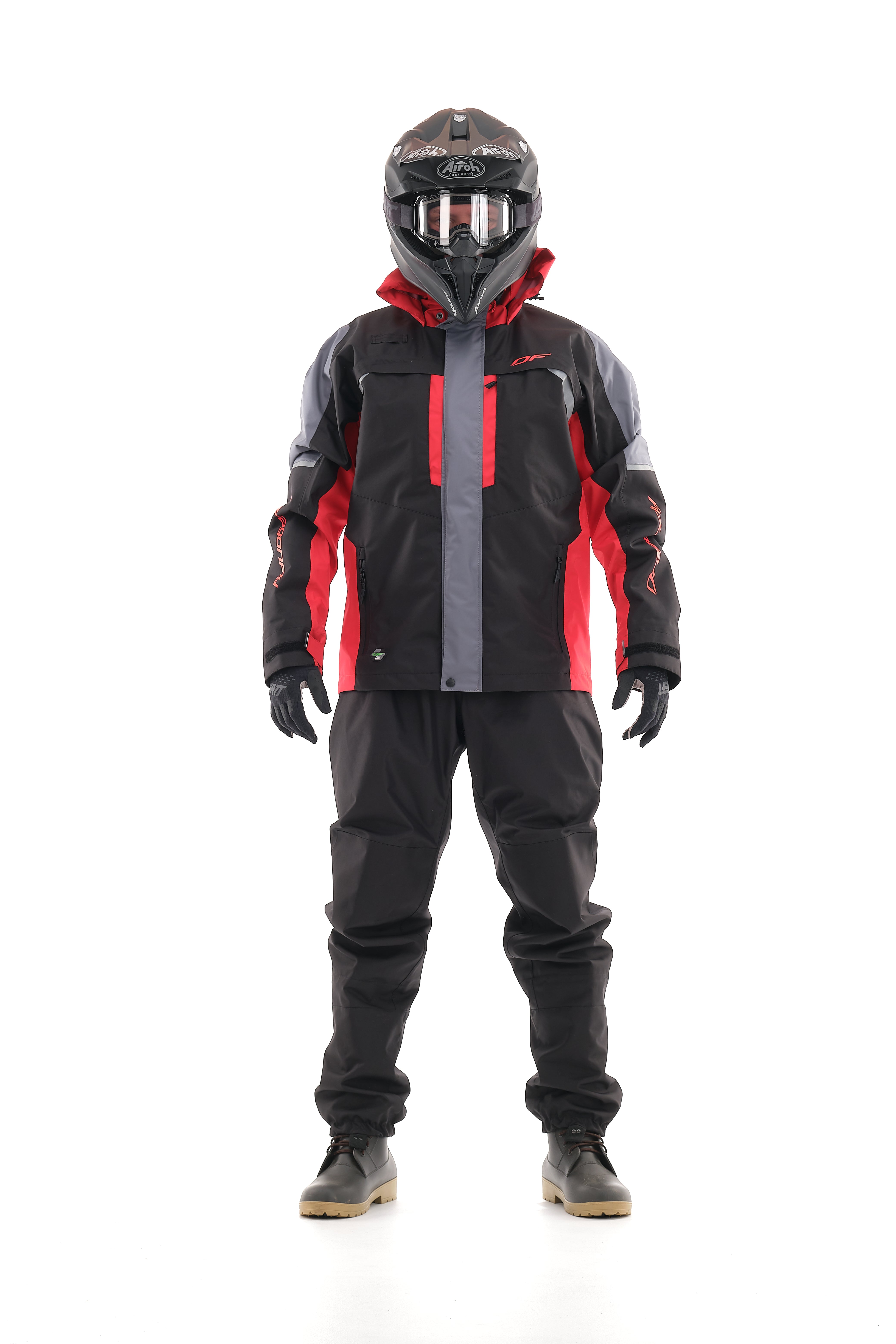 Striukė dragonfly QUAD PRO juoda/ RAUDONA UNISEX – nuotrauka 14