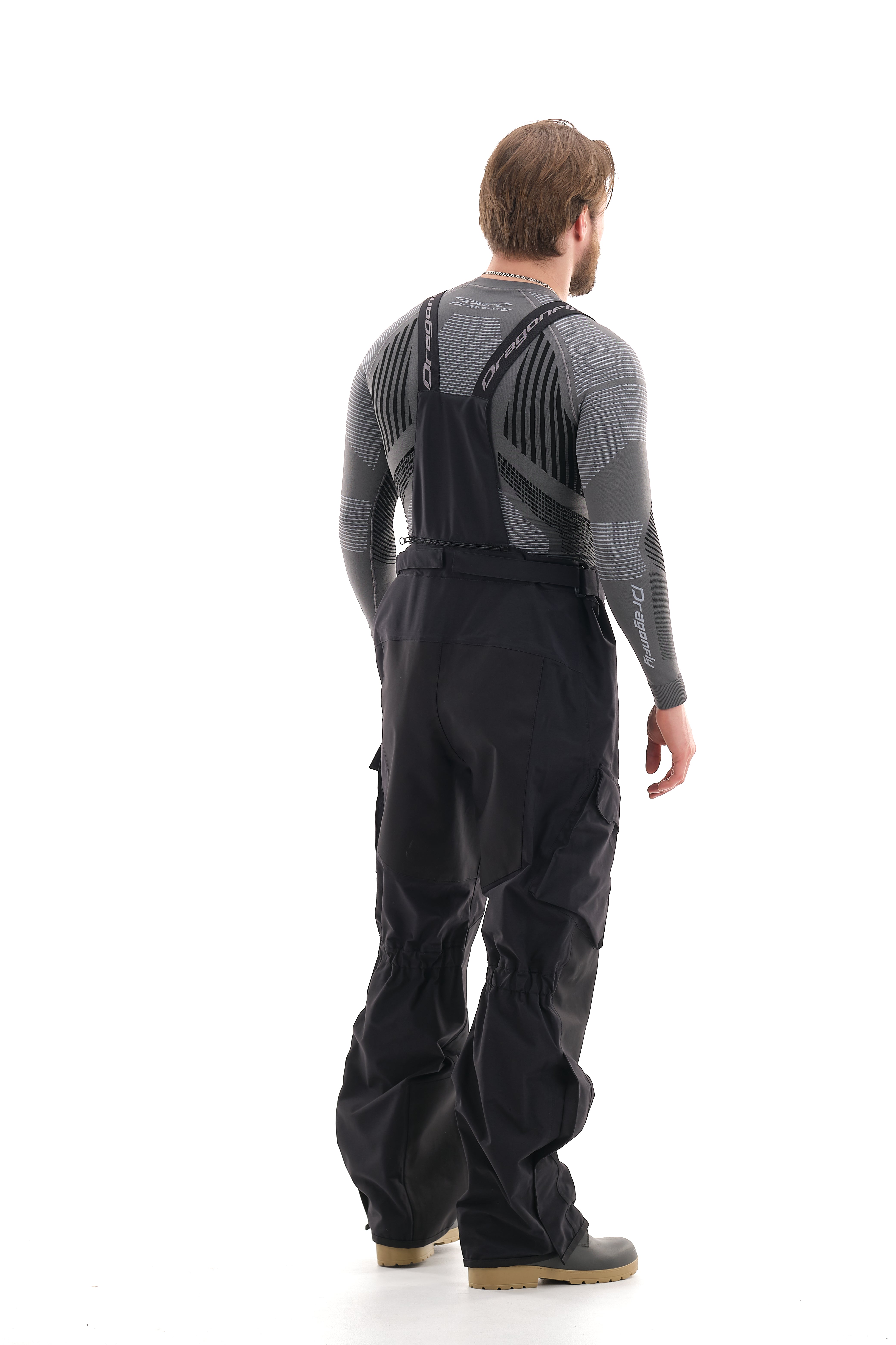 Kelnės dragonfly QUAD 2.0 JUODOS UNISEX – nuotrauka 4