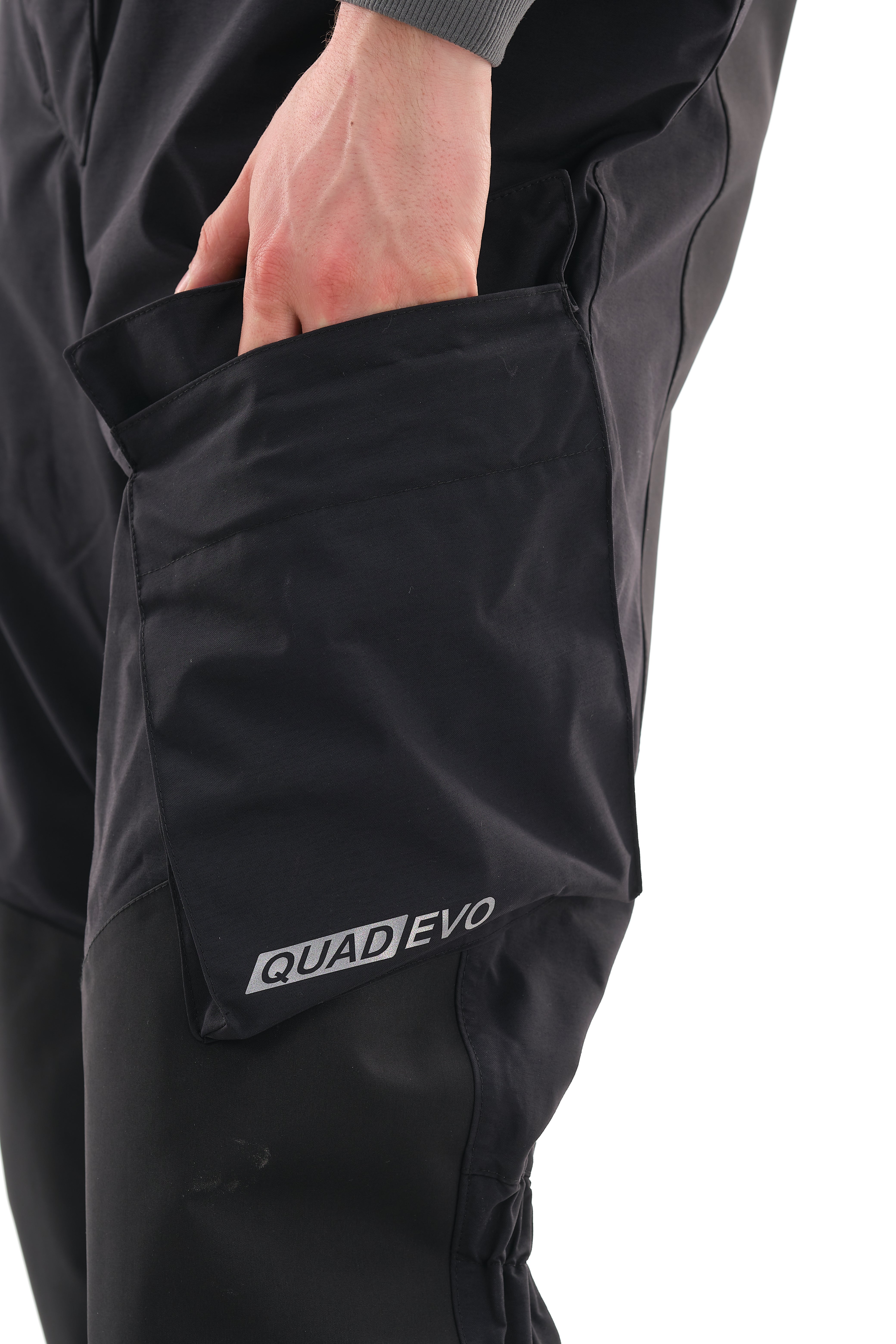 Kelnės dragonfly QUAD 2.0 JUODOS UNISEX – nuotrauka 9