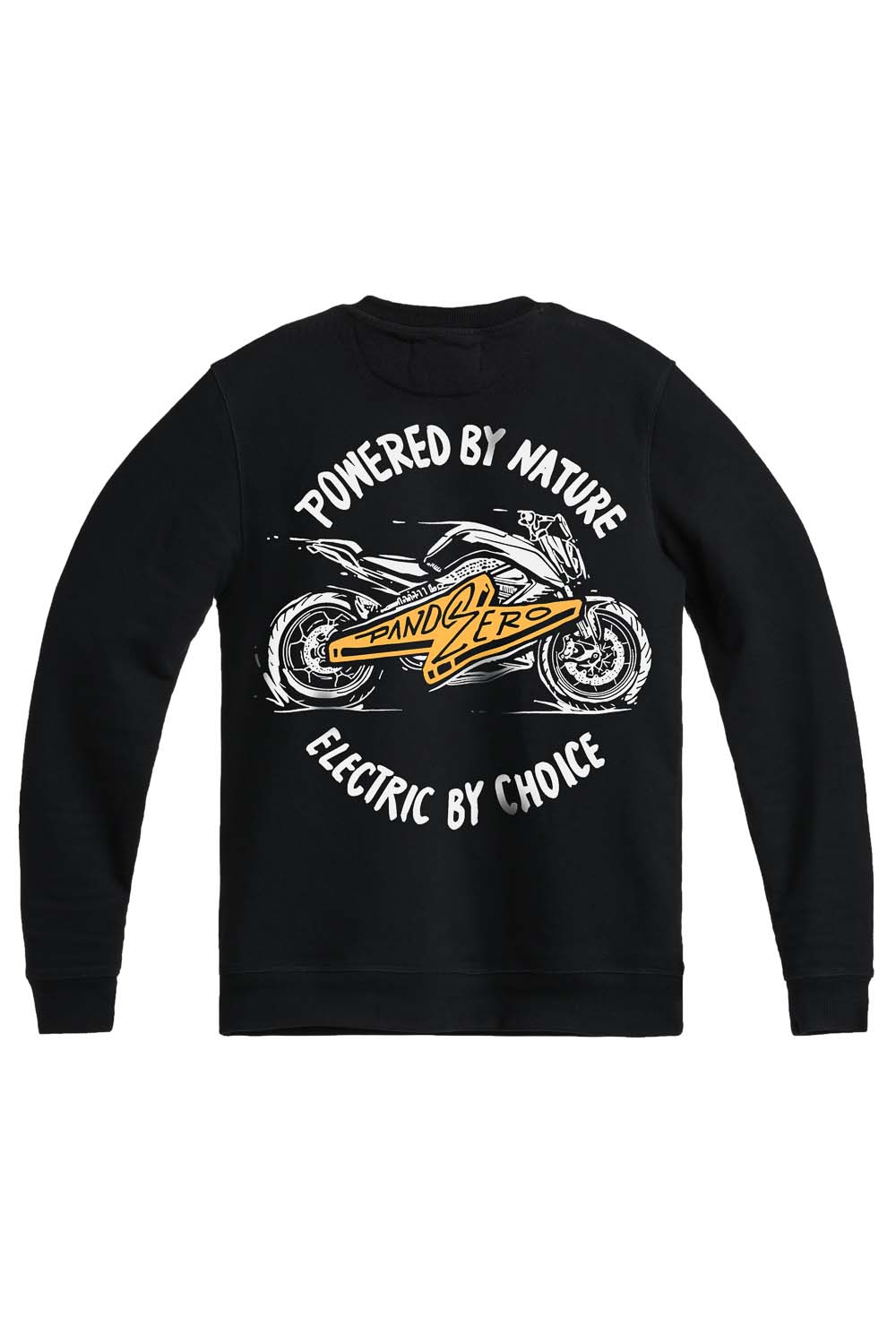 Džemperis PANDO MOTO JOHN ZERO JUODAS UNISEX