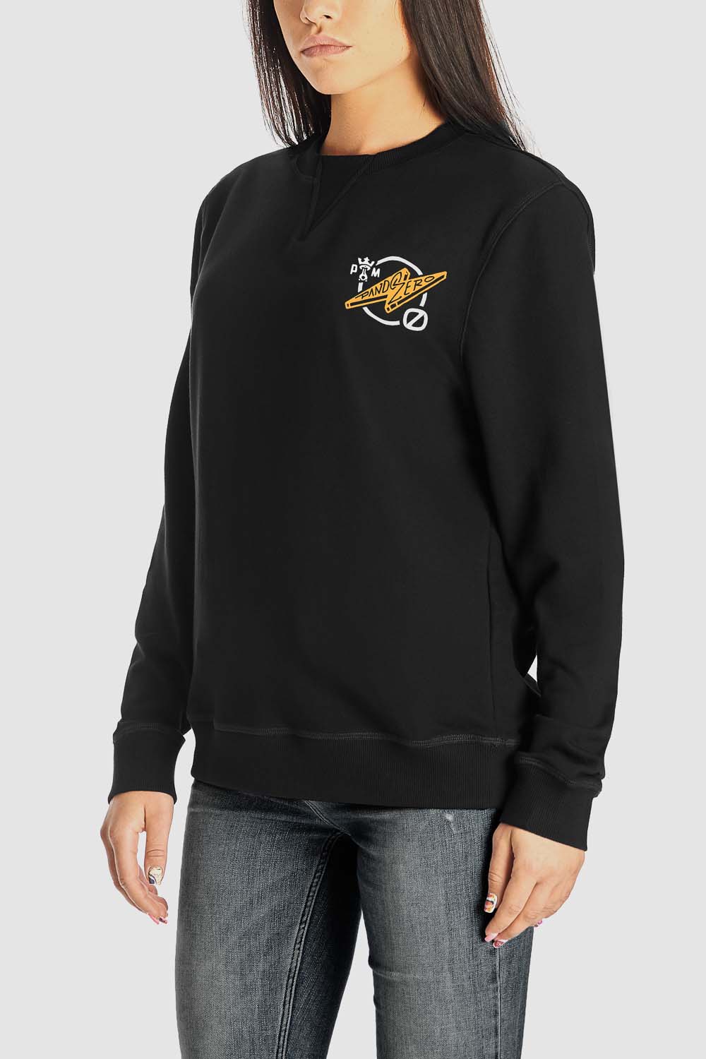 Džemperis PANDO MOTO JOHN ZERO JUODAS UNISEX – nuotrauka 5