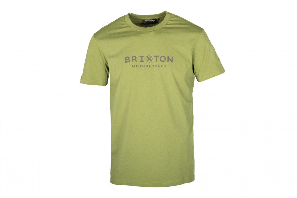 Marškinėliai BRIXTON MOSS GREEN