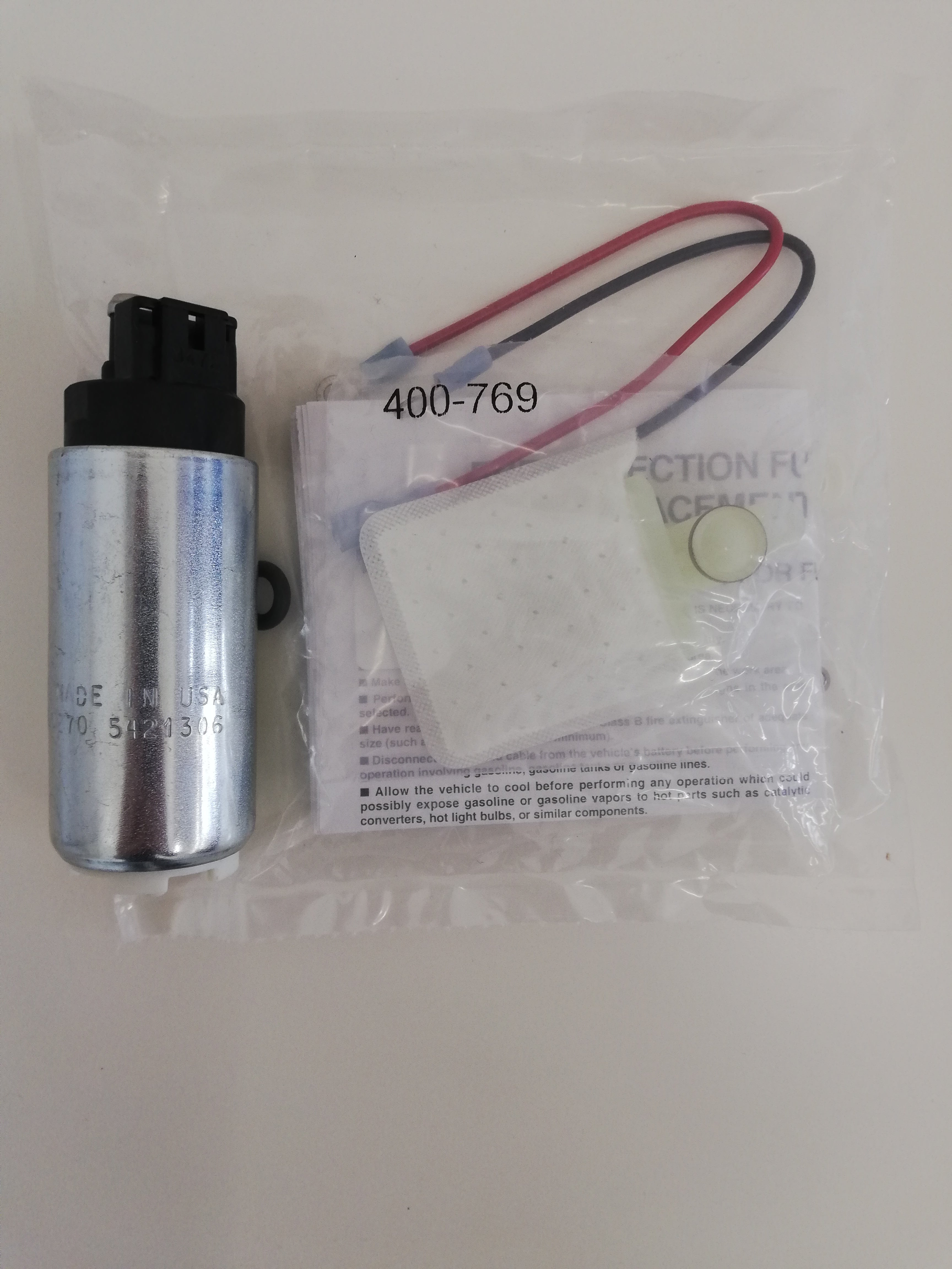 Elektrinio kuro siurblio rinkinys WALBRO (kawasaki, polaris, suzuki)