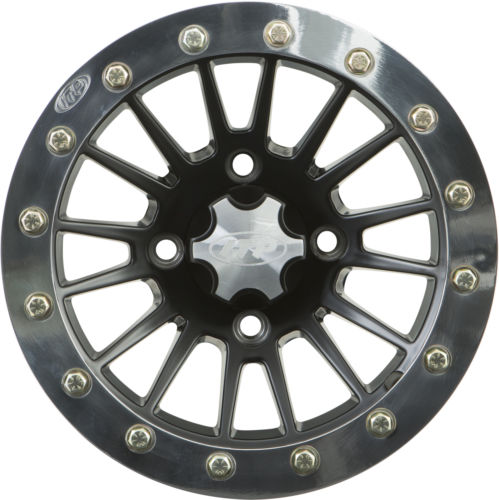 ITP SD SINGLE BEADLOCK 14x7 4/110 5+2 blk/pol