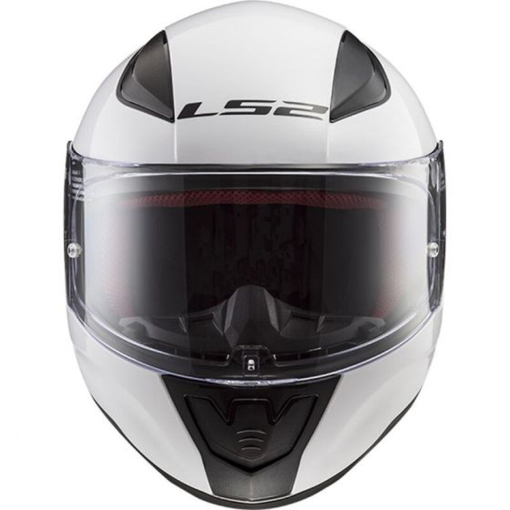 Šalmas LS2 RAPID II SOLID BLIZGUS BALTAS – nuotrauka 4