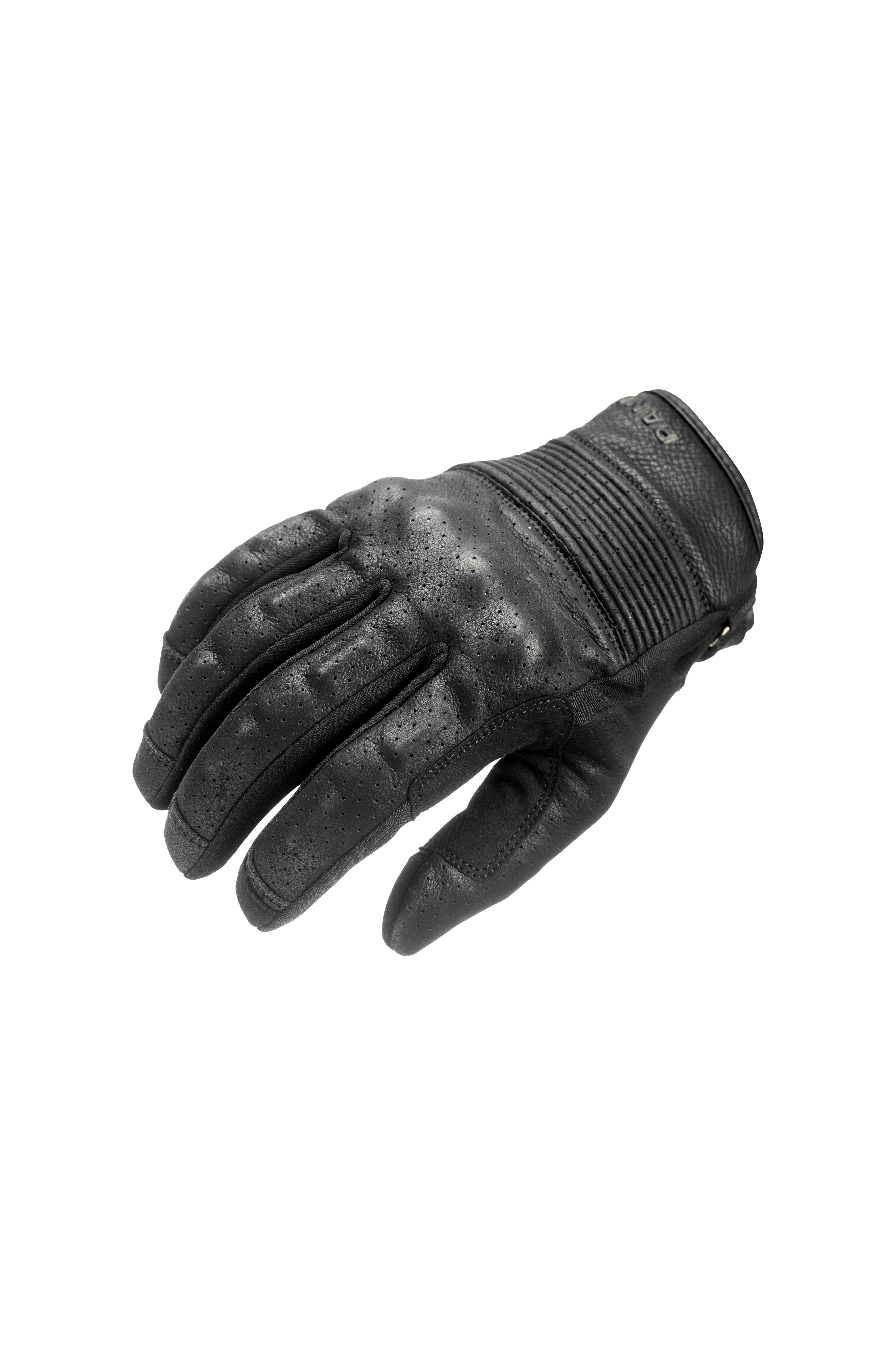 PANDO MOTO ONYX odinės pirštinės JUODOS – nuotrauka 3