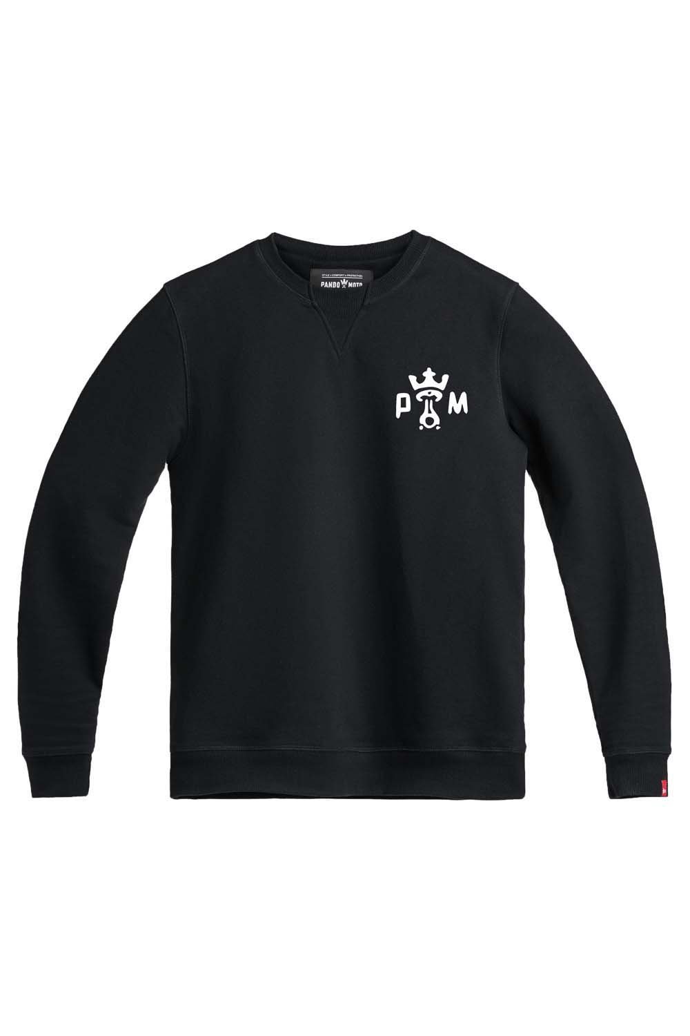 Džemperis PANDO MOTO JOHN don’t DIE JUODAS UNISEX – nuotrauka 2