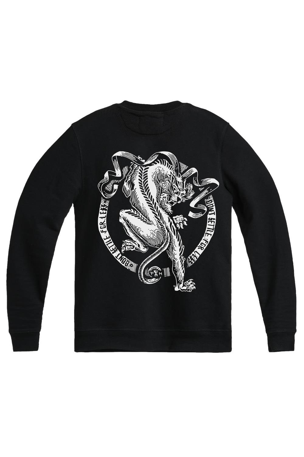 Džemperis PANDO MOTO JOHN TIGER JUODAS UNISEX