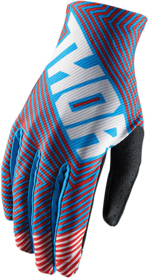 Pirštinės THOR YOUTH VOID GEOTEC S8Y VAIKAMS raudona/mėlyna