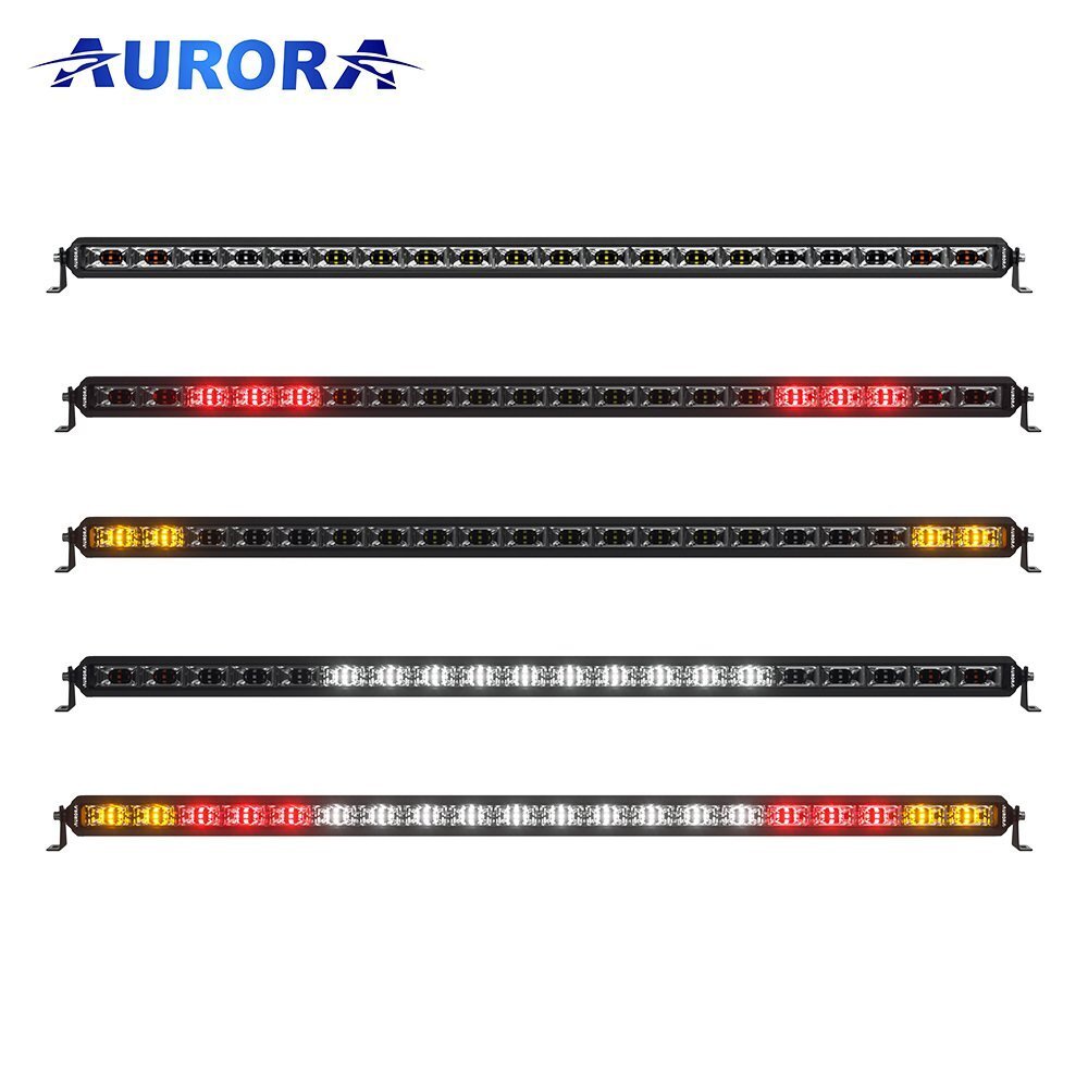 AURORA LED 40" (101,6CM) "D5 SINGLE ROW" SERIJOS GALINIS ŽIBINTAS 100W