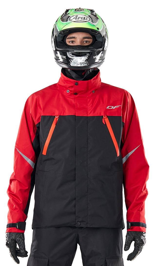 Striukė dragonfly QUAD juoda/ RAUDONA UNISEX