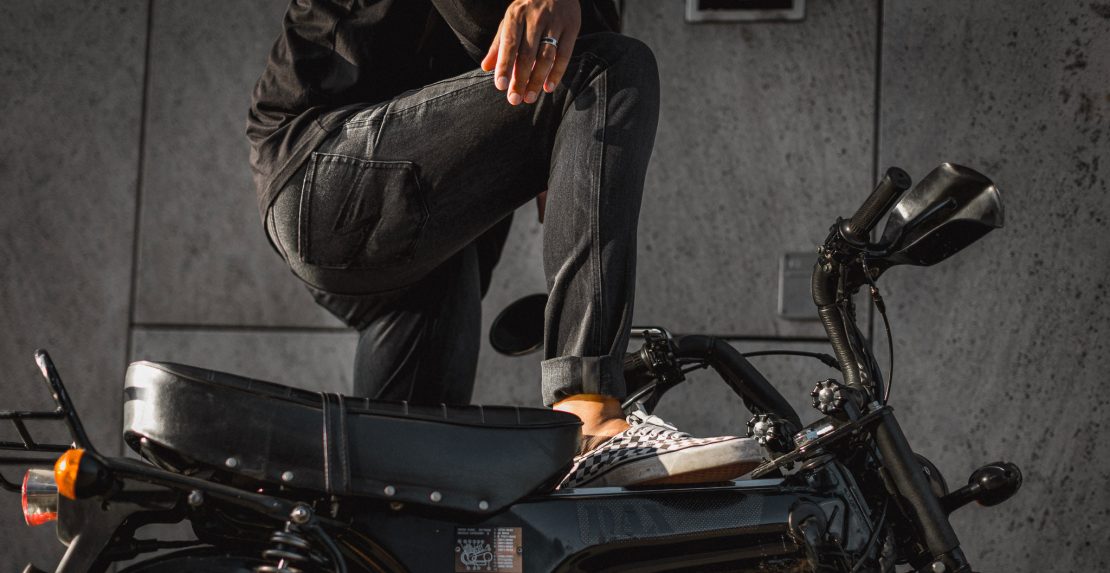 Laisvalaikio džinsai PANDO MOTO CASUAL ROBBY 03 VYRAMS – nuotrauka 9