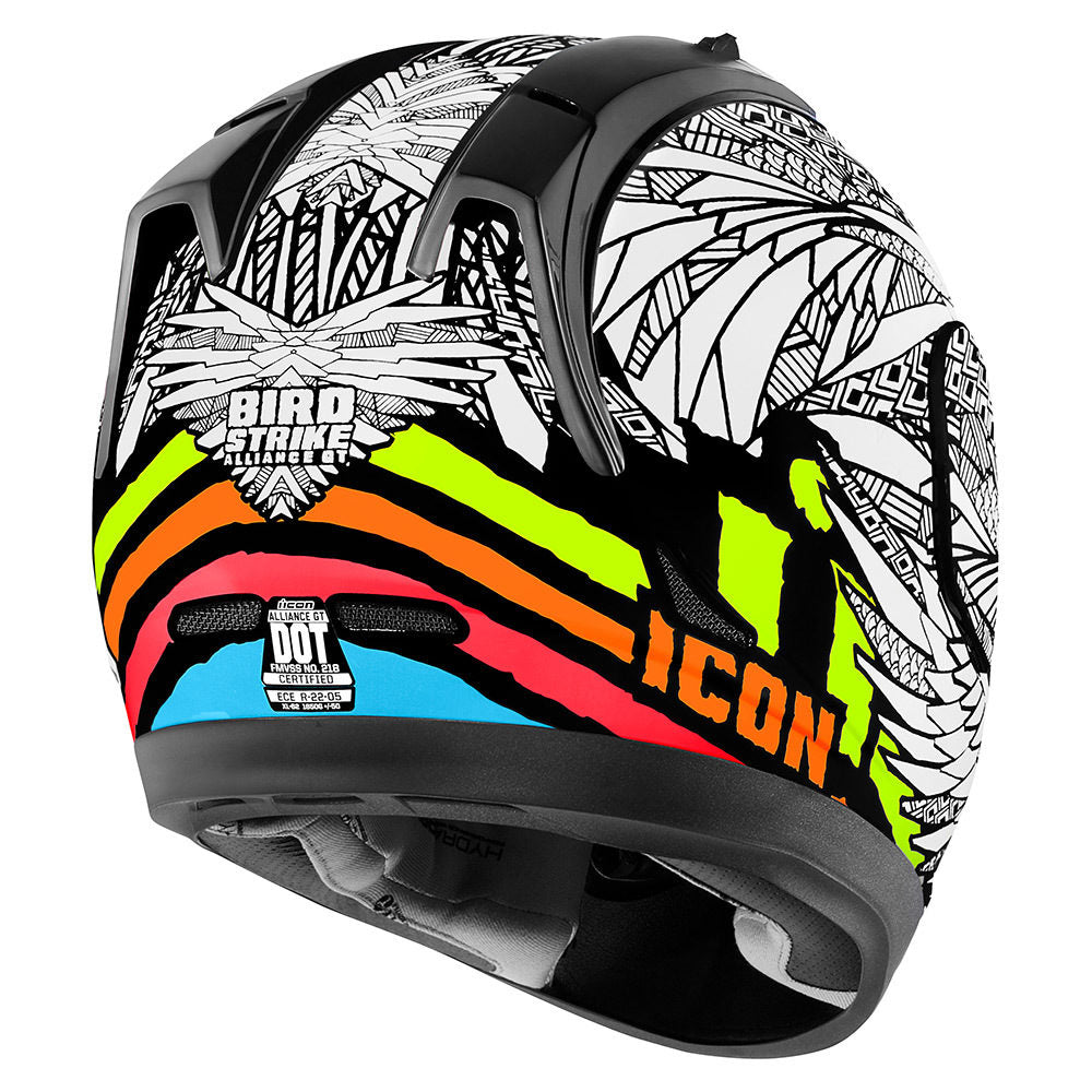Šalmas ICON ALLIANCE GT BIRD STRIKE – nuotrauka 2
