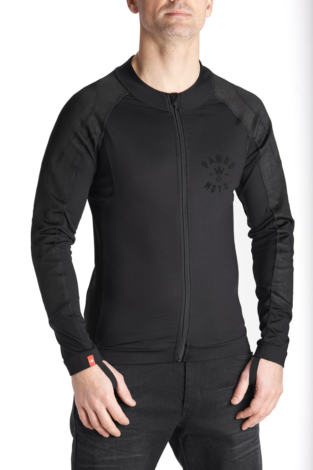 MOTO apsauginiai marškinėliai PANDO MOTO SHELL UH 02 UNISEX – nuotrauka 3