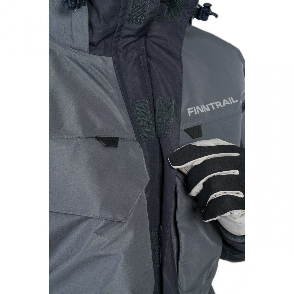 Striukė finntrail COASTER PILKA – nuotrauka 6