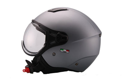 Šalmas VITO JET MODA MATINIS PILKA