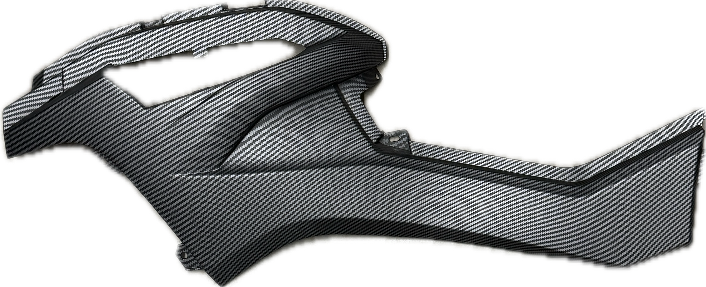 Aodes/upmoto 650/850/1000 kairys šoninis variklio plastikas (black carbon) 17010202390