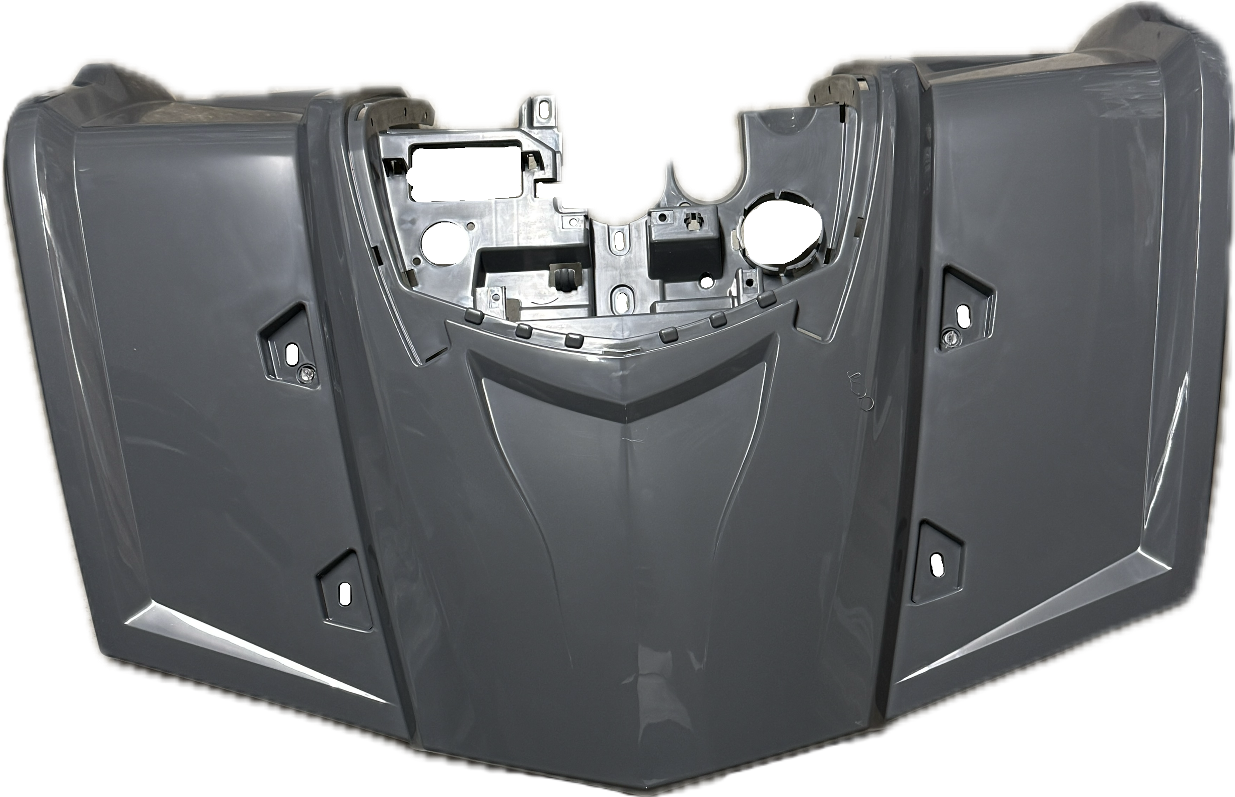 Aodes/upmoto 650/850/1000/1000 MUD priekinis plastikas (marble grey) 17010203630