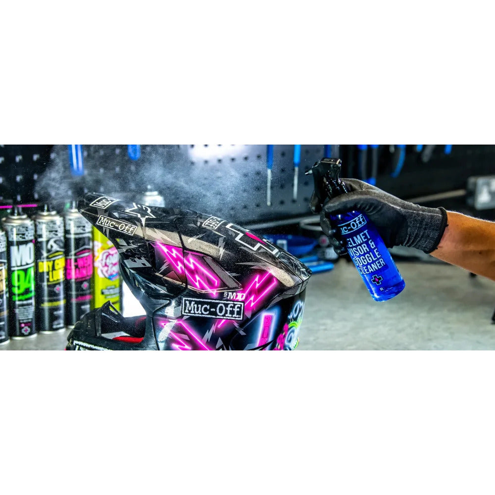 Muc-off šalmo SKYDELIO IR akinių VALIKLIS 32 ML – nuotrauka 4