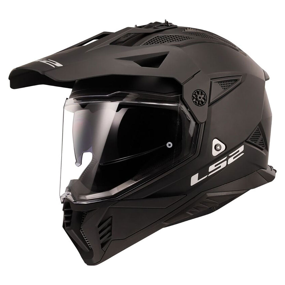 Šalmas LS2 pioneer 2 matinis juodas