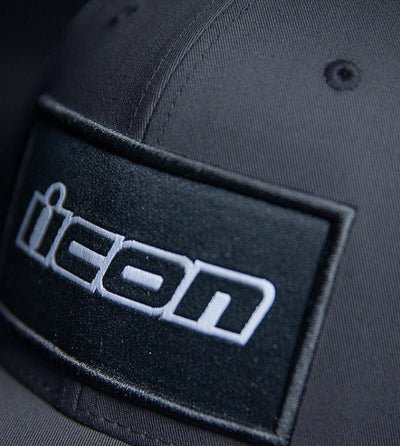 ICON CORP LOGO kepurėlė PILKA – nuotrauka 3