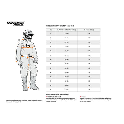 Kelnės MOOSE RACING soft-goods SAHARA juoda/ oranžinė – nuotrauka 3