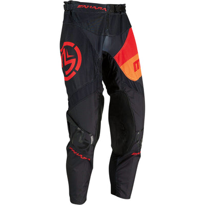 Kelnės MOOSE RACING soft-goods SAHARA juoda/ oranžinė