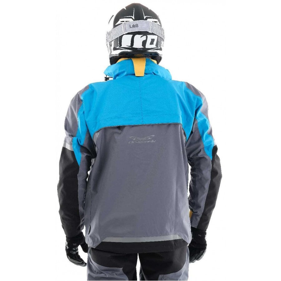 Striukė dragonfly QUAD PRO mėlyna/ PILKA UNISEX – nuotrauka 3